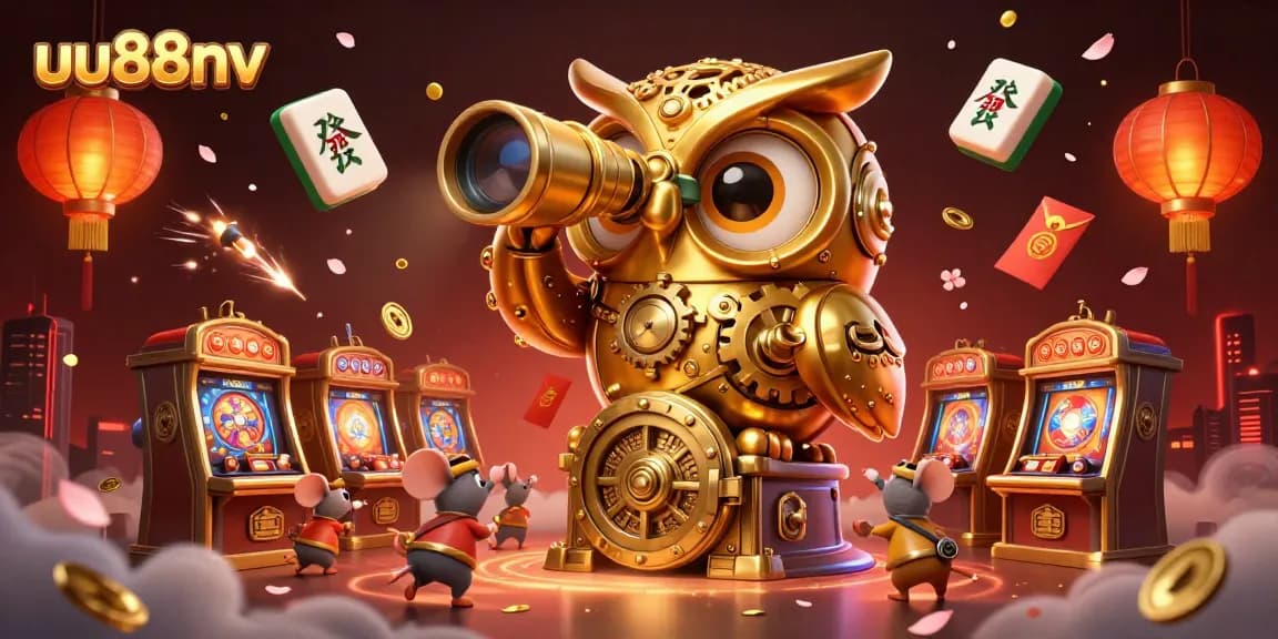 Experience exciting gameplay at uu88nv with vibrant casino elements and characters in a dynamic 3D illustration.