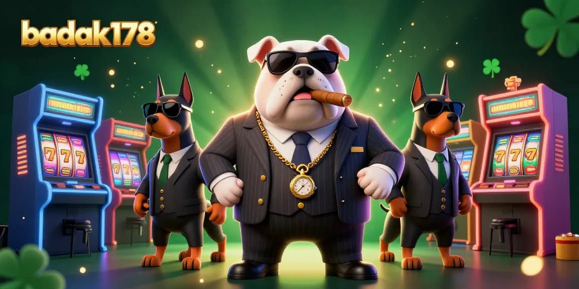 Experience exciting wins with badak178 as a mafia boss bulldog leads players in a vibrant casino adventure.