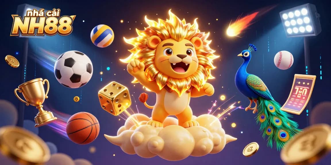 Experience the thrill of betting at nhà cái NH88, featuring vibrant 3D elements from dynamic games.