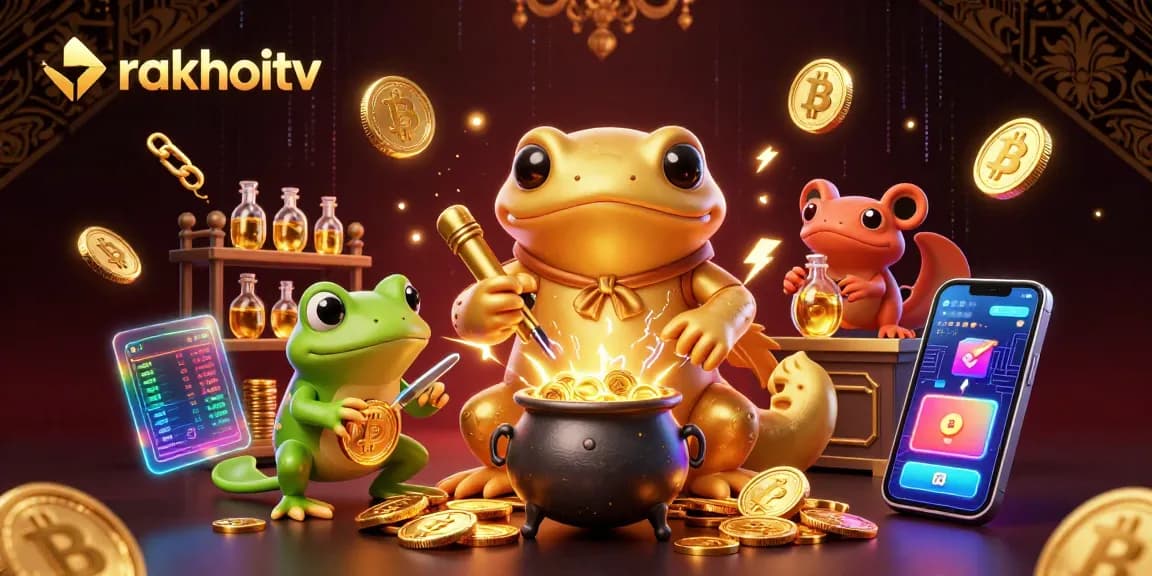 Experience the excitement of rakhoitv with immersive 3D casino alchemy and crypto themes.