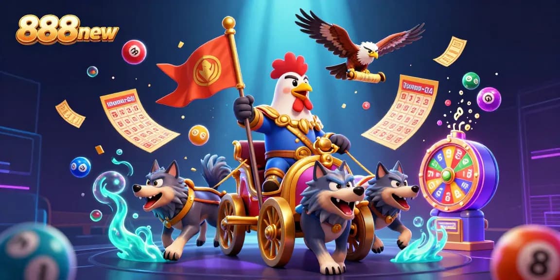 Experience exciting jackpots and games at 888new, showcasing a dynamic casino scene.