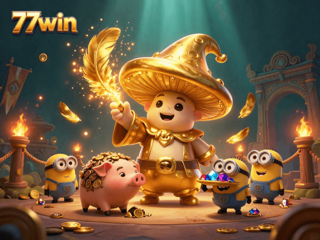Experience thrilling wins at 77win with golden treasures and dynamic gaming elements.