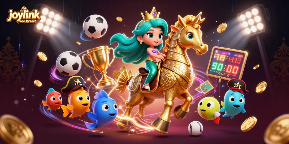 Engage with joylink free kredit to win big in dynamic casino adventures featuring a mermaid princess.