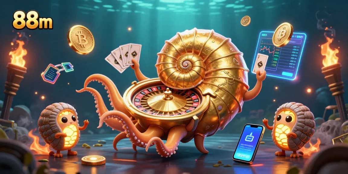 Experience thrilling gains at 88m with vibrant 3D casino elements and games!