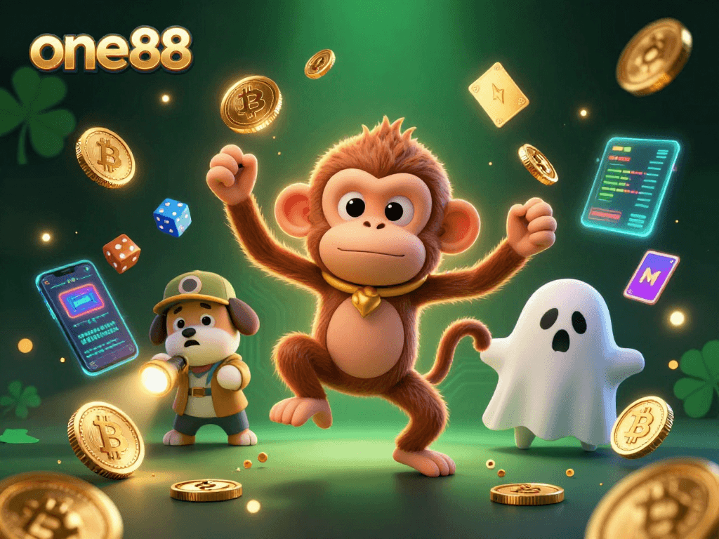 Engage in thrilling gameplay at one88 while juggling gold coins and crypto in a haunted casino.