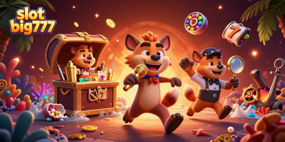 Experience the thrill of slot big777 as entertaining hyenas run a vibrant comedy casino club.