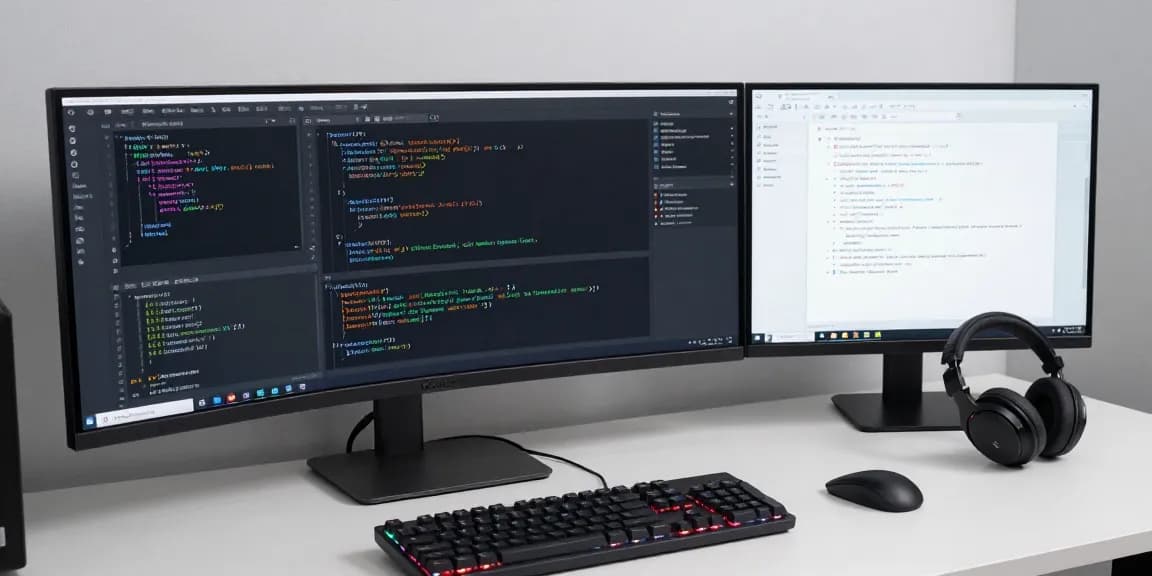 gi8 com software development workspace with coding and cloud computing technology