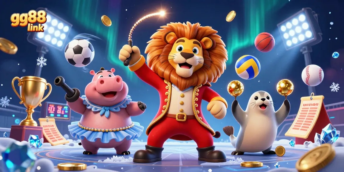 Experience thrilling gameplay at GG88 link with vibrant characters and dynamic casino elements.