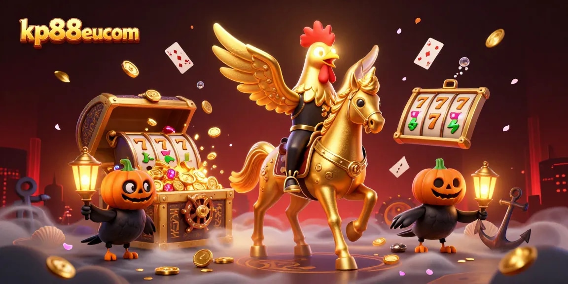 Experience thrilling gameplay at kp88eucom with a vibrant casino scene featuring enchanting characters.