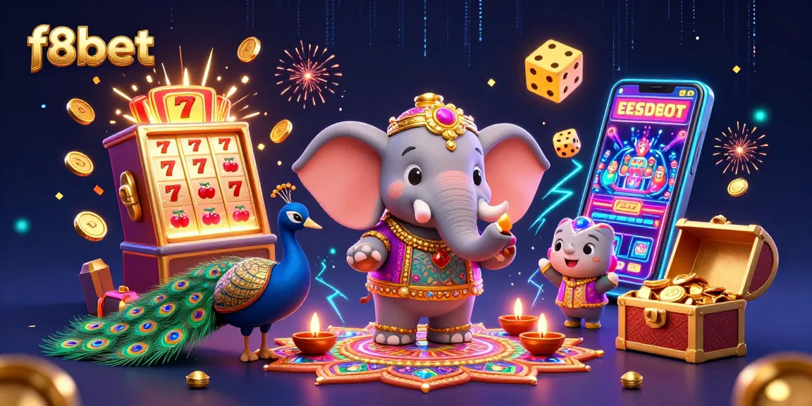 Experience thrilling wins at f8bet’s online casino with vibrant, festive elements.
