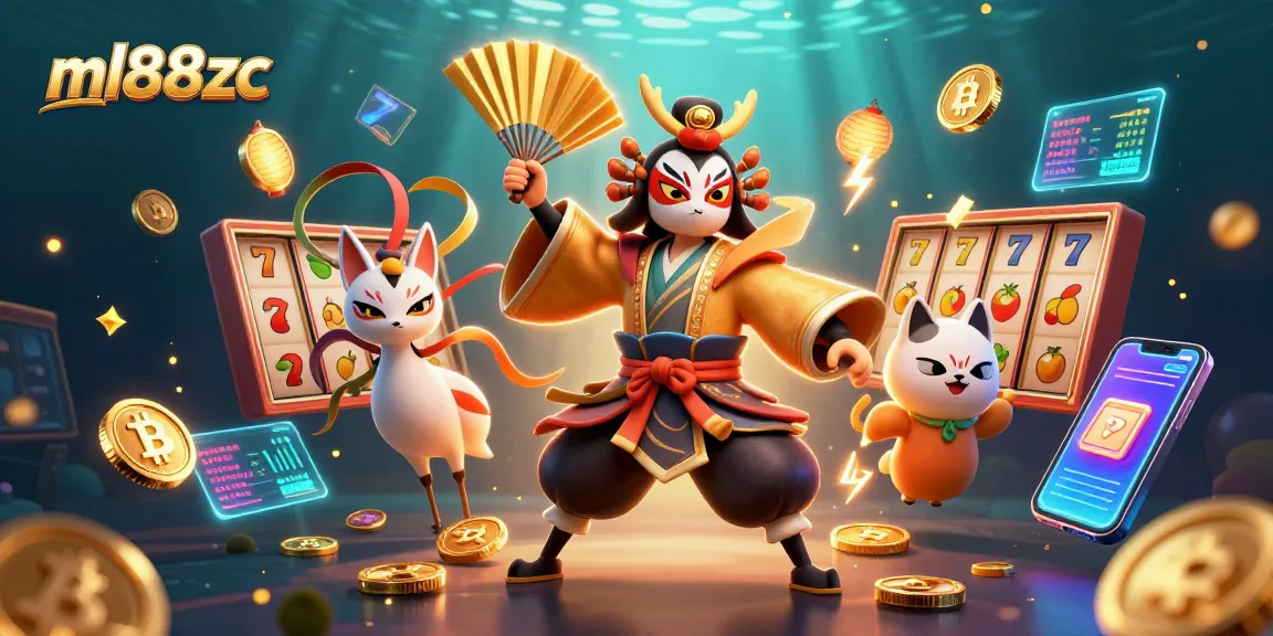 Experience thrilling gameplay at ml88zc with vibrant slot elements and dynamic characters.