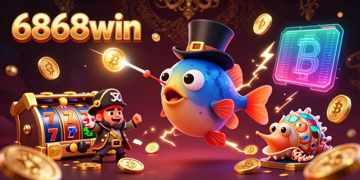 Experience 6868win with vibrant slots, golden treasures, and thrilling animated characters.