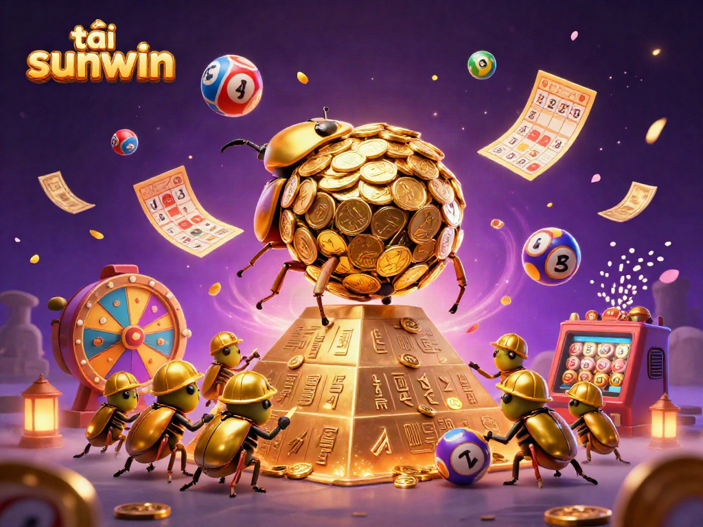 Join the excitement as you tải sunwin, witnessing a colorful celebration of traditional casino games featuring dynamic lottery balls and vibrant prizes.