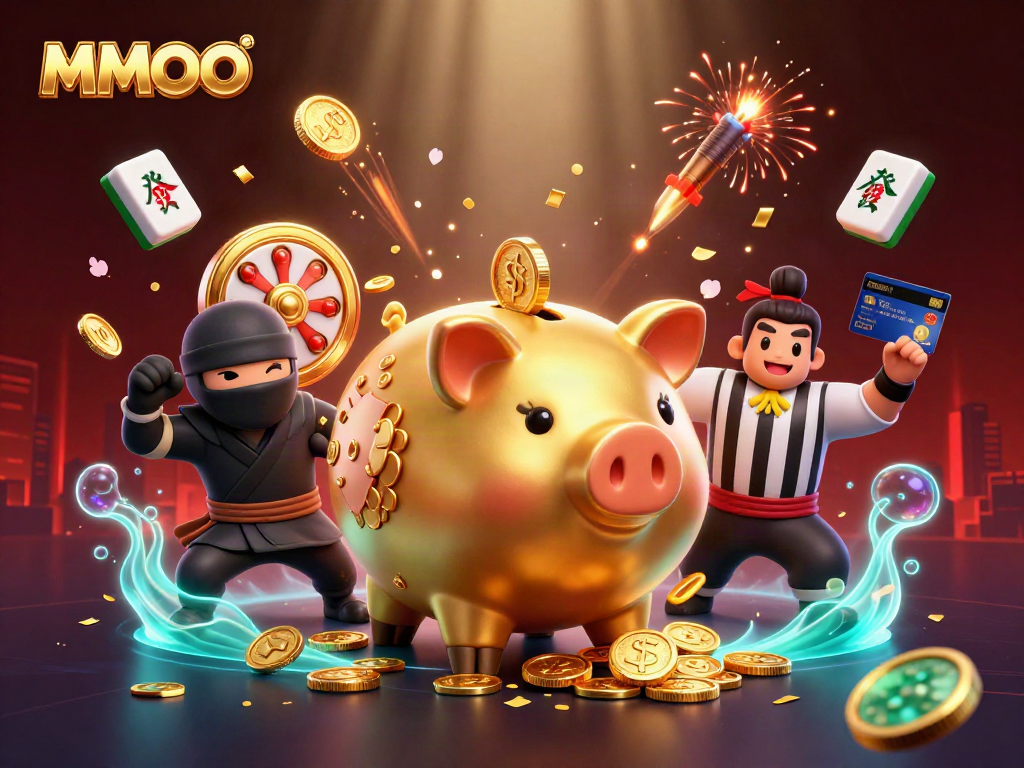 Experience the excitement of MMOO with vibrant characters and dynamic jackpot gaming elements.