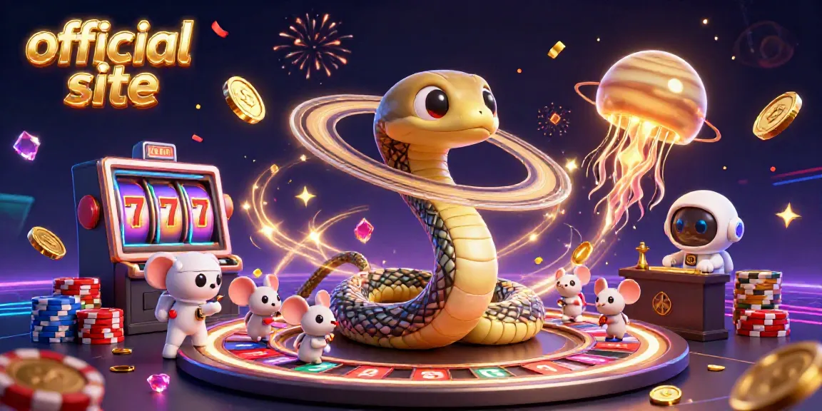 Engage with the official site as astronaut mice gamble on Saturn’s roulette wheel in a vibrant cosmic casino.