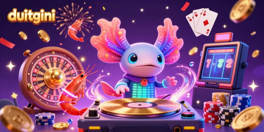 Spin the wheels and dive into fun with duitgini's vibrant underwater casino fiesta!
