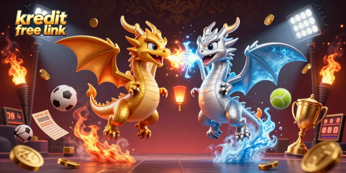 Engage with the excitement of kredit free link bonuses while dragons soar above sports elements in a dynamic setting.