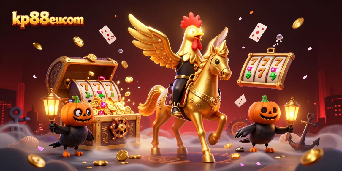 Experience thrilling gameplay at kp88eucom with a vibrant casino scene featuring enchanting characters.