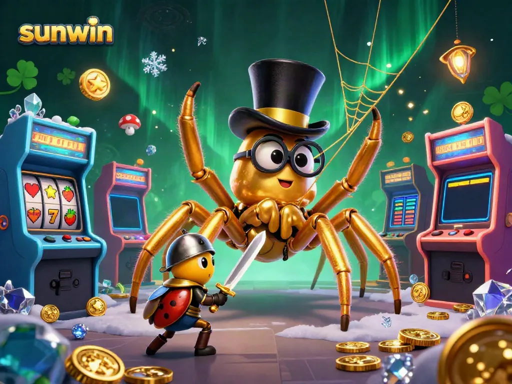 Engage in exhilarating gameplay with sunwin's cartoon characters and vibrant casino elements.