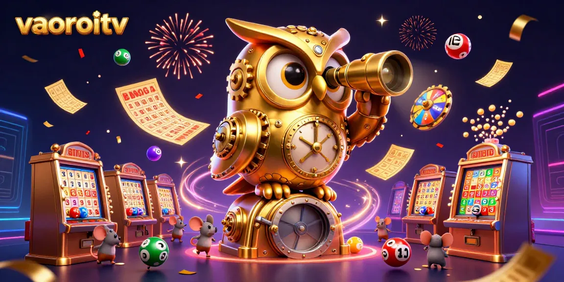 Watch exciting games at vaoroitv with delightful visuals and engaging patterns in this dynamic casino scene.