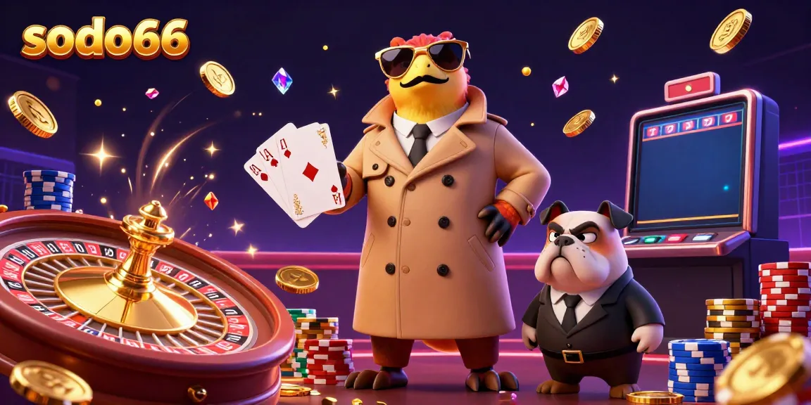 Experience the excitement at sodo66 with three raptors in disguise at a VIP casino.