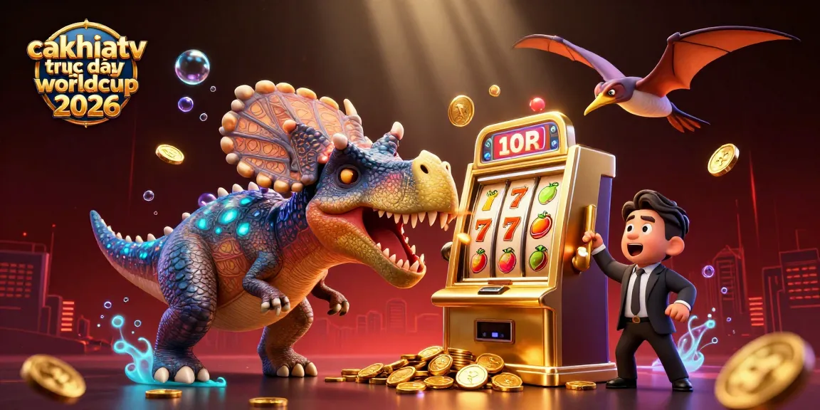 Experience the excitement of cakhiatv trực tiếp worldcup 2026 with a colorful casino scene featuring energetic characters and gaming elements.