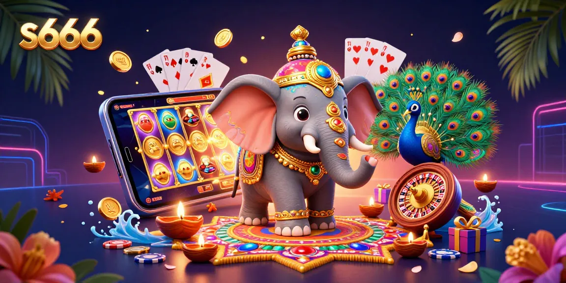 Experience the excitement of s666 with vibrant slot games and colorful characters in action.