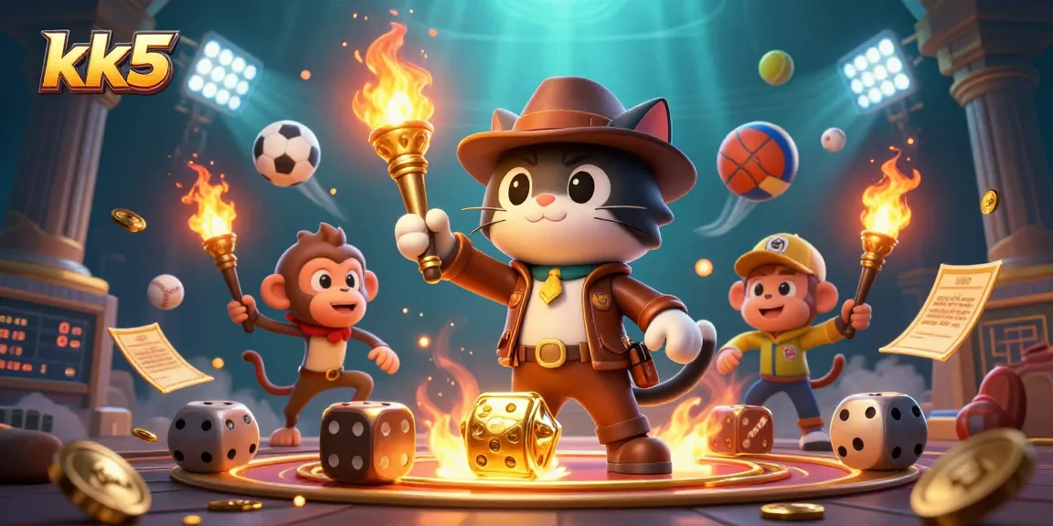 Engage in thrilling adventures with the kk5 explorer cat finding golden casino artifacts.