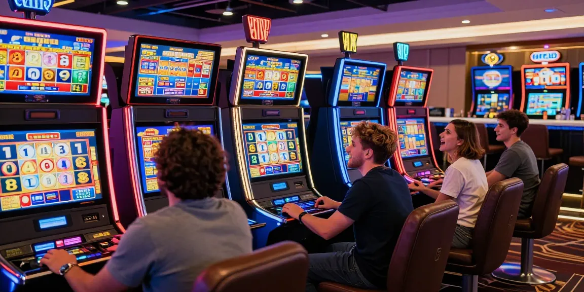 Players experiencing slot gacor excitement in a vibrant online casino setting with engaging gaming machines.